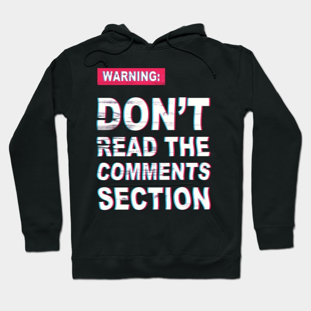 Warning Comments Ahead Hoodie by MidnightCoffee